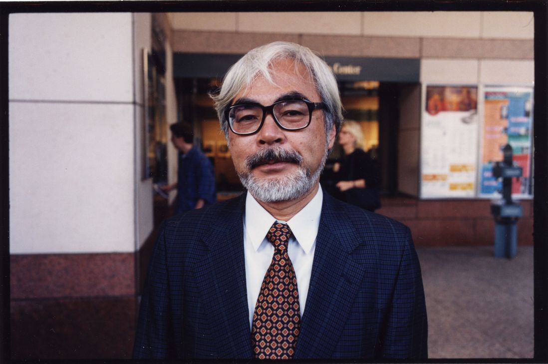 Hayao Miyazaki in 1999<br>